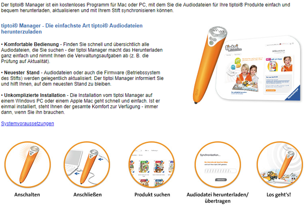Tiptoi Stift Aufladen Tiptoi Stift Aufladen